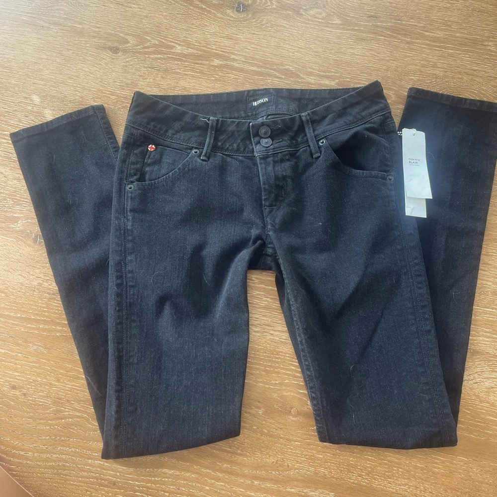 Hudson Highrise Blair Jean in Black